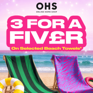 3 for £5 on Beach Towels