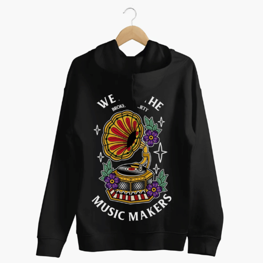 We Are The Music Makers Hoodie - Image 2