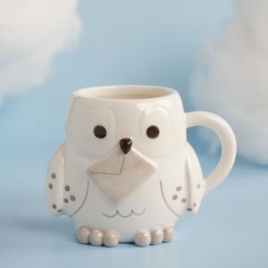 Harry Potter Back To Hogwarts 3D Mug – Hedwig with Letter