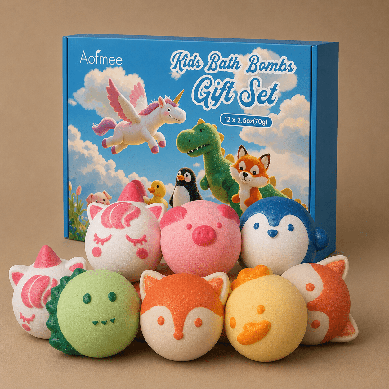 Aofmee Kids Bath Bombs