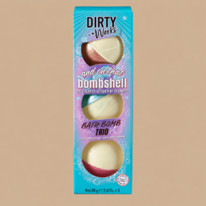Dirty Works Trio Bath Bombs Set