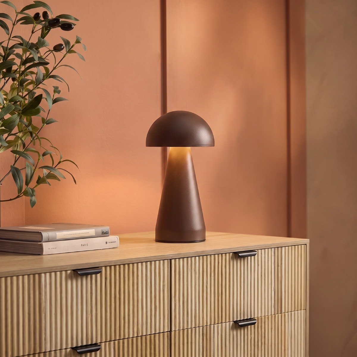 Mushroom Rechargeable Table Lamp
